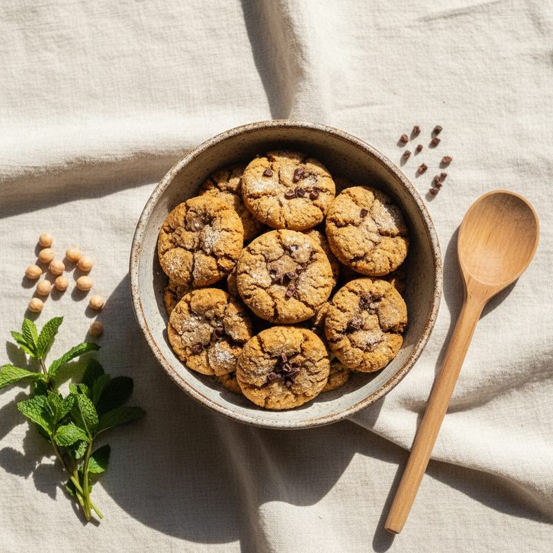 Galletas de garbanzo y cacao